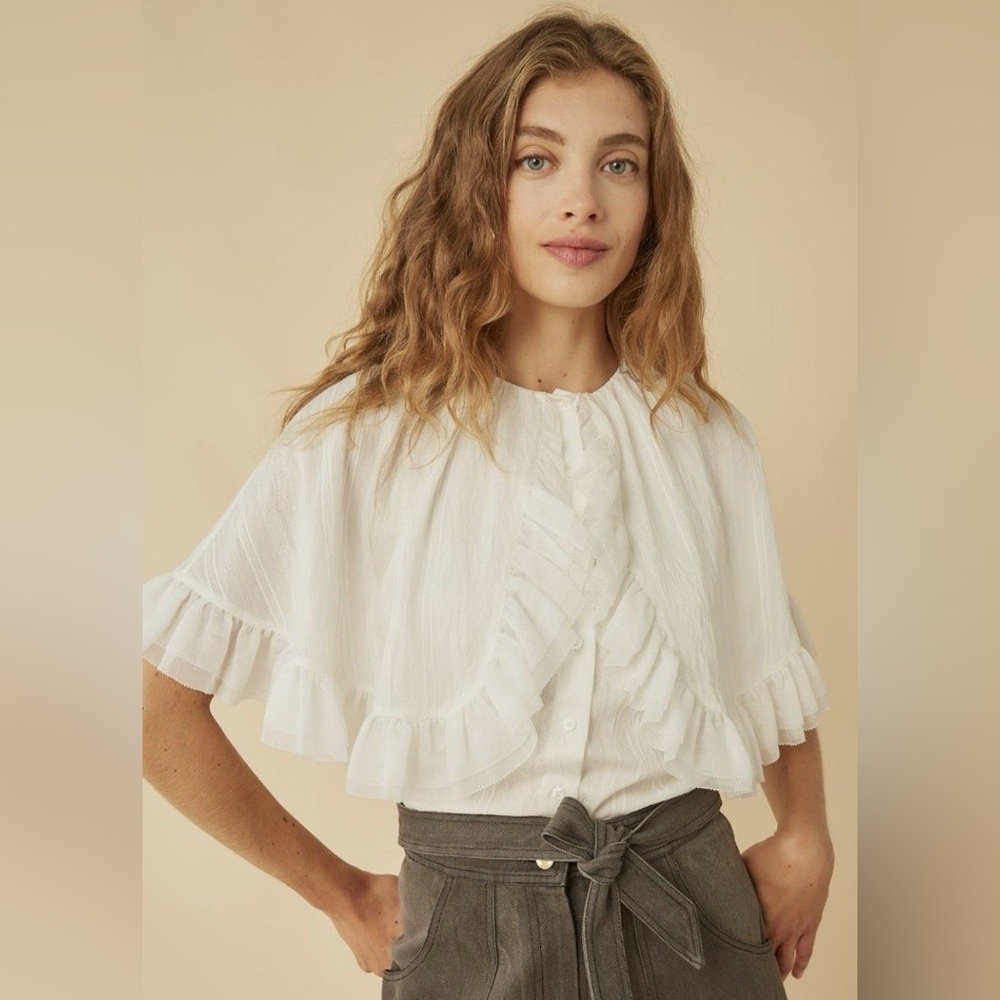 Mannish Coquette Blouse